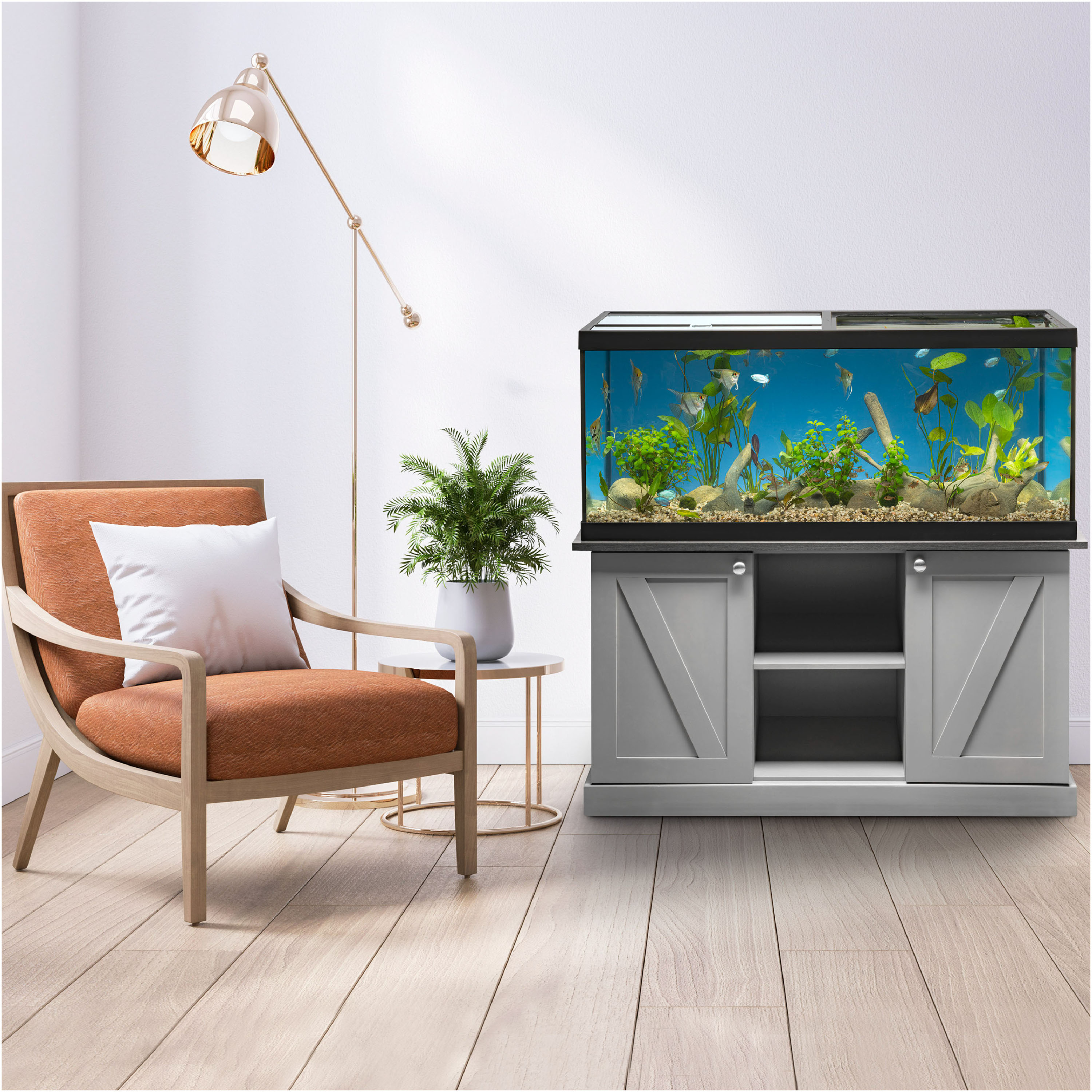 Marineland 75 gallon aquarium on sale